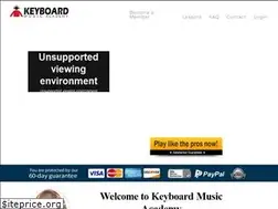 Sites similar to keyboardmusicacademy.com
