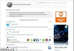 Sites similar to keyboardshortcuts.org