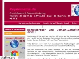 Sites similar to keydomains.de