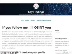 Sites similar to keyfindings.blog