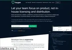 Sites similar to keygen.sh
