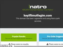Sites similar to keyiflimutfagim.com