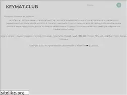 Sites similar to keymat.club