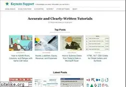 Sites similar to keynotesupport.com