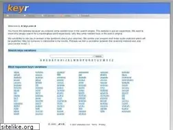 Sites similar to keyr.com