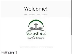 Sites similar to keystonebaptistchurch.com