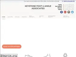 Sites similar to keystonefootandankle.com