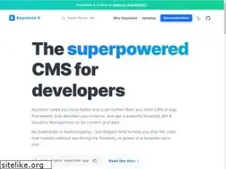 Sites similar to keystonejs.com