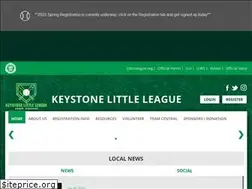 Sites similar to keystonelittleleague.com