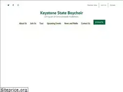 Sites similar to keystonestateboychoir.org