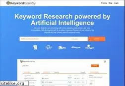 Sites similar to keywordcountry.com