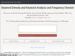 Sites similar to keyworddensity.seowebchecker.com