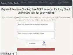 Sites similar to keywordposition.seowebchecker.com
