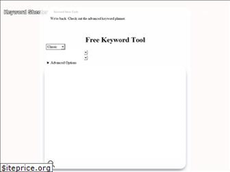 Sites similar to keywordsheeter.com