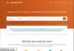 Sites similar to keywordtool.net