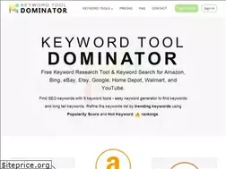 Sites similar to keywordtooldominator.com