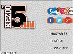 Sites similar to kezdo5.hu