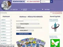Sites similar to kezikonyvunk.hu