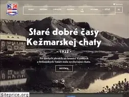 Sites similar to kezmarskachata.sk