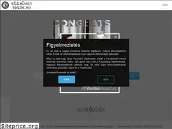 Sites similar to kezmuvessorok.hu