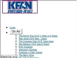 Sites similar to kfan.com