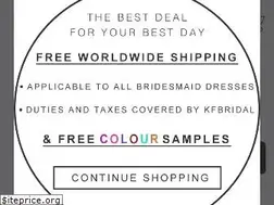 Sites similar to kfbridal.com