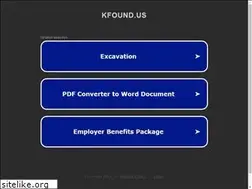 Sites similar to kfound.us