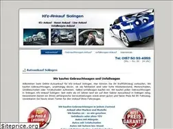 Sites similar to kfz-ankauf-solingen.de
