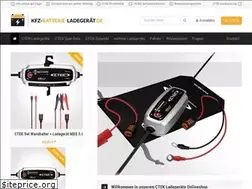 Sites similar to kfz-batterie-ladegeraet.de