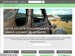 Sites similar to kfz-filter-shop.de