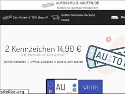 Sites similar to kfz-kennzeichen-24.de
