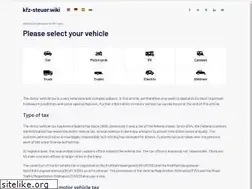 Sites similar to kfz-steuer.wiki