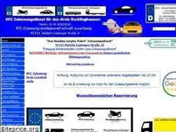 Sites similar to kfz-zulassungsdienst-datteln.de