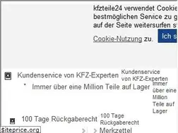 Sites similar to kfzteile24.de