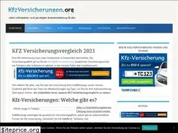 Sites similar to kfzversicherungen.org