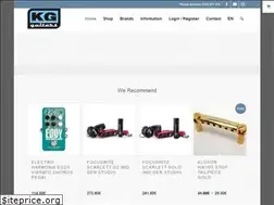 Sites similar to kg-guitars.gr
