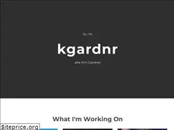 Sites similar to kgardnr.com