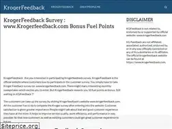 Sites similar to kgfeedback.com