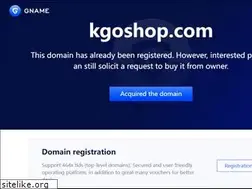 Sites similar to kgoshop.com