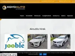 Sites similar to kgydauto.hu