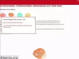 Sites similar to kh-stiftung.de