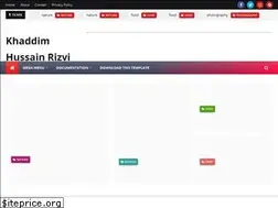 Sites similar to khaddimhussainrizvi.com