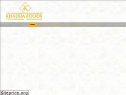 Sites similar to khadijafoods.com