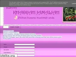 Sites similar to khadijahjamaliah.blogspot.com