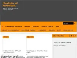 Sites similar to khairpedia.blogspot.com