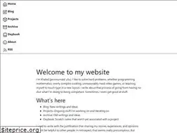 Sites similar to khaledallen.com