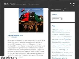 Sites similar to khaledfahmy.org