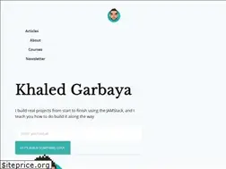 Sites similar to khaledgarbaya.net