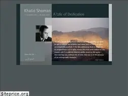 Sites similar to khalid-shoman.com