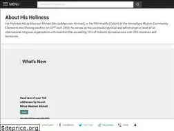 Sites similar to khalifatulmasih.org